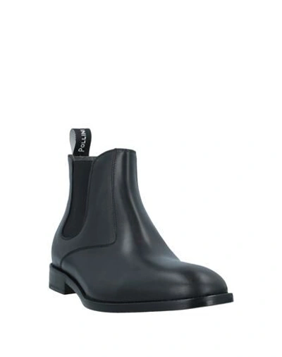 Shop Pollini Ankle Boots In Black