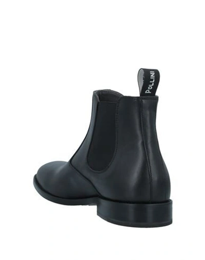 Shop Pollini Ankle Boots In Black