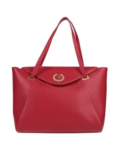 Shop Pollini Handbags In Red