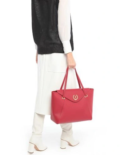 Shop Pollini Handbags In Red