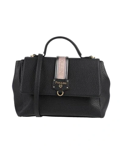Shop Pollini Handbags In Black