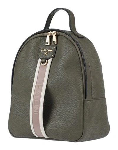 Shop Pollini Backpack & Fanny Pack In Military Green