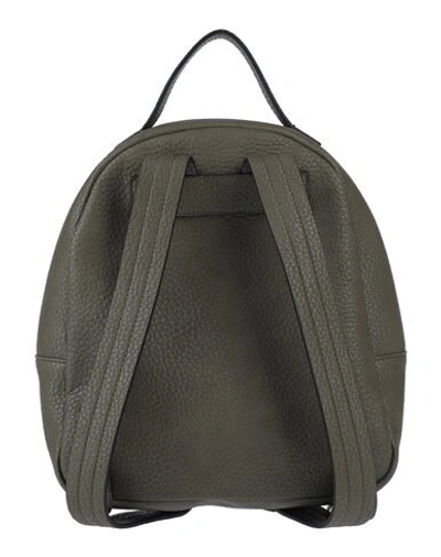 Shop Pollini Backpack & Fanny Pack In Military Green