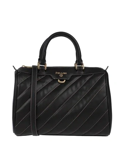 Shop Pollini Handbags In Black