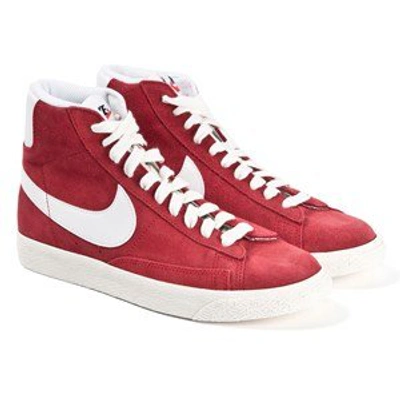 Shop Nike Red Blazer Mid Trainers