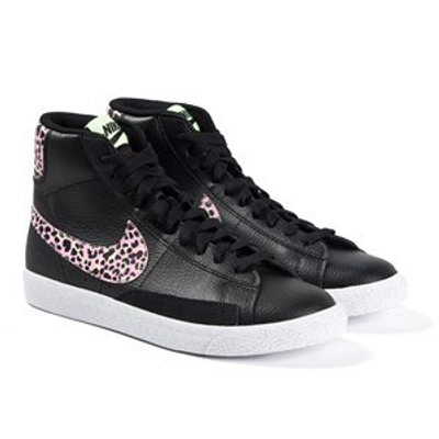 Shop Nike Black Blazer Mid Trainers