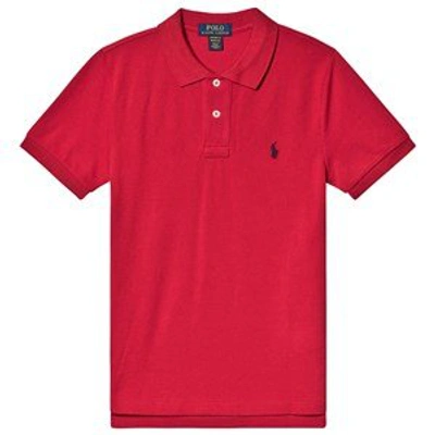 Shop Ralph Lauren Red Logo Polo Shirt