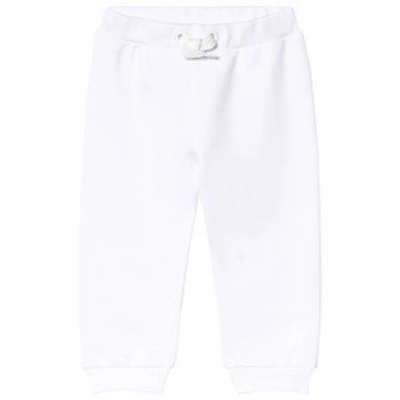 Shop Fendi White  Mania Fila Logo Sweatpants