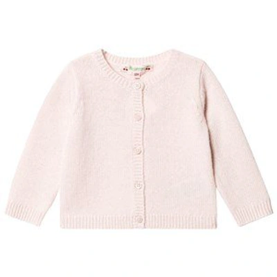 Shop Bonpoint Pink Cashmere Cardigan