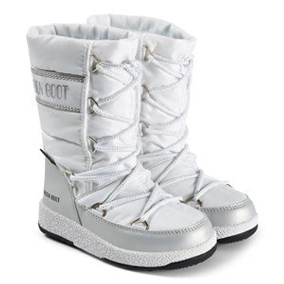 Shop Moon Boot Kids In Silver