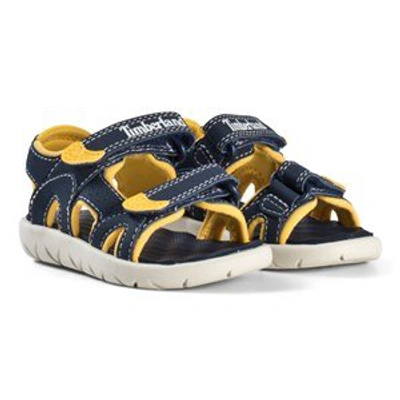 Shop Timberland Kids Black Iris Perkins Sports Sandal In Blue