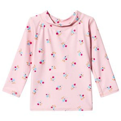 Shop Soft Gallery Pink Chintz Rose Cockatoo Swim Baby Astin Sun Shirt