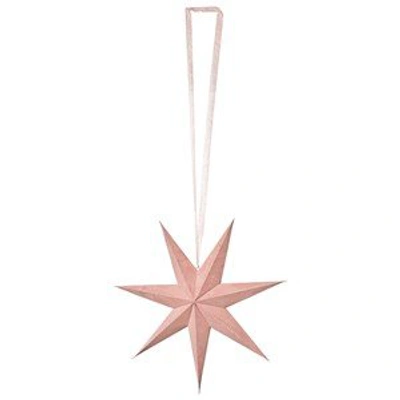 Shop Christmas Kids Pink Velvet  Star