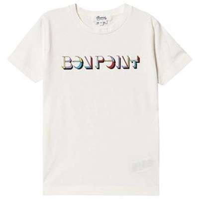Shop Bonpoint White  Graphic Logo T-shirt