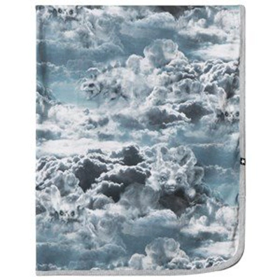 Shop Molo Cloud Figures Niles Blanket In Grey