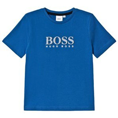 Shop Hugo Boss Boss Blue Boss Logo T-shirt