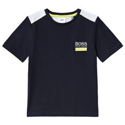 Shop Hugo Boss Kids In Navy