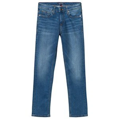 Shop Tommy Hilfiger Blue Dark Wash Slim Fit Scanton Jeans