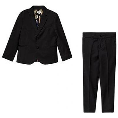 Shop Paul Smith Junior Vitto Black Tuxedo Suit