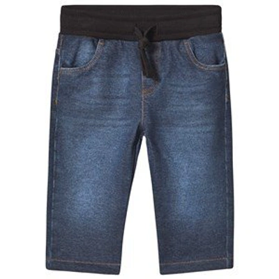 Shop Dolce & Gabbana Blue Denim Elasticated Waist Jeans
