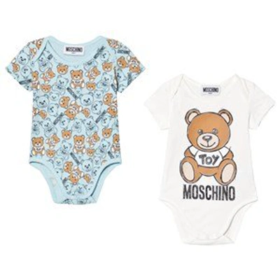 Shop Moschino Kids In Blue