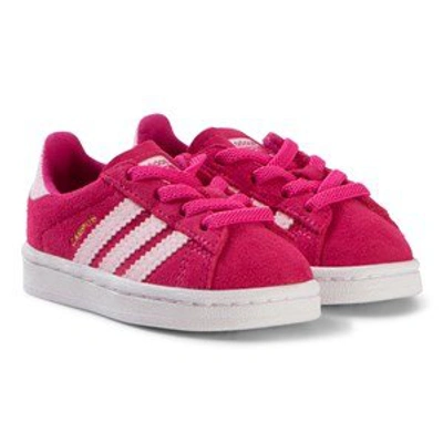 Adidas Originals Kids' Campus Suede Leather Sneakers In Pink | ModeSens