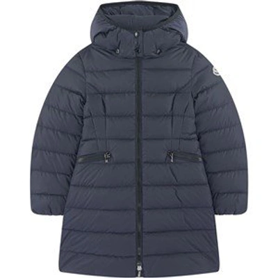 Shop Moncler Navy Charpal Down Jacket