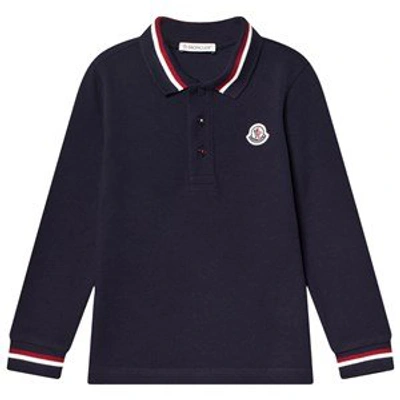 Shop Moncler Kids In Navy