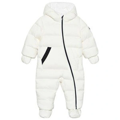 Shop Moncler White Snowsuit