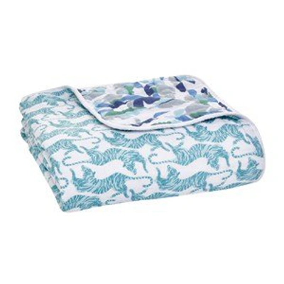 Shop Aden + Anais Blue Dancing Tigers Dream Blanket