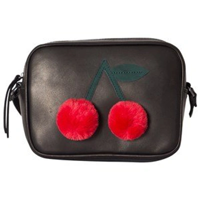 Shop Bonpoint Black Cherry Shoulder Bag