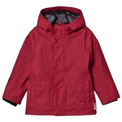Shop Hunter Red Lightweight Waterproof Rubberised Jacket