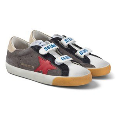 Shop Bonpoint Grey  X Golden Goose Star Old School Trainers