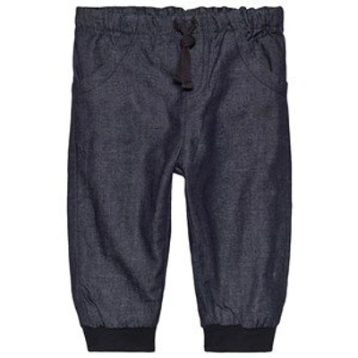Shop Bonpoint Blue Denim Trousers