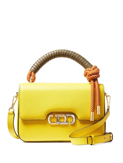 Shop Marc Jacobs The J Link Shoulder Bag In Yellow
