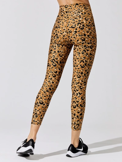 Shop Carbon38 Printed High Rise 7/8 Legging - Layered Leopard - Size Xs