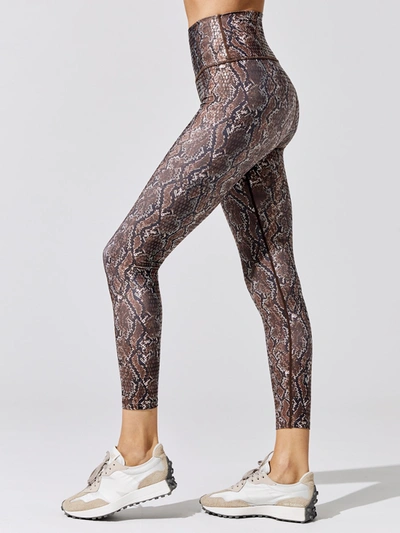 Shop Carbon38 Printed High Rise 7/8 Legging In True Snake