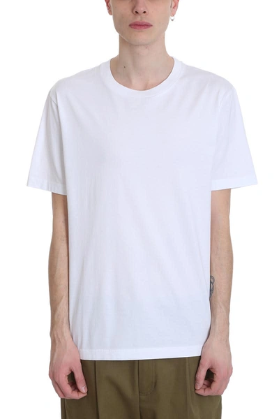 Shop Acne Studios Everest T-shirt In White Cotton