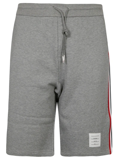 Shop Thom Browne Classic Loopback Sweat Shorts In Light Grey