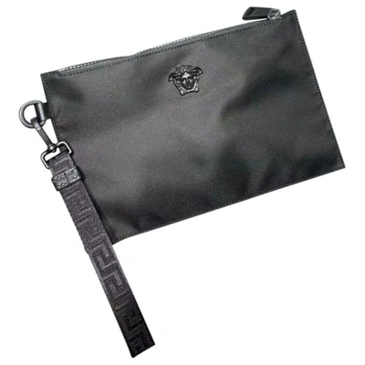 Pre-owned Versace Black Clutch Bag