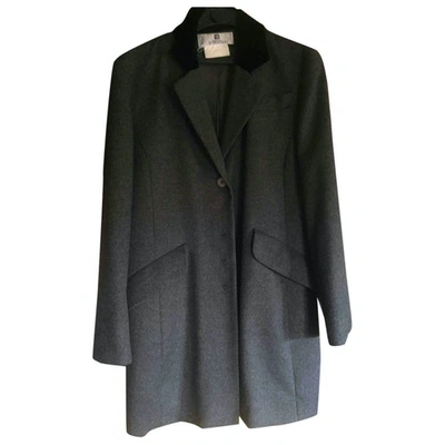 Pre-owned Givenchy Wool Suit Jacket In Grey