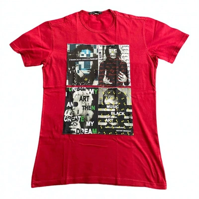 Pre-owned Daniele Alessandrini Red Cotton T-shirt