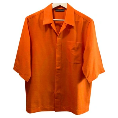 Pre-owned Bally Orange Shirts