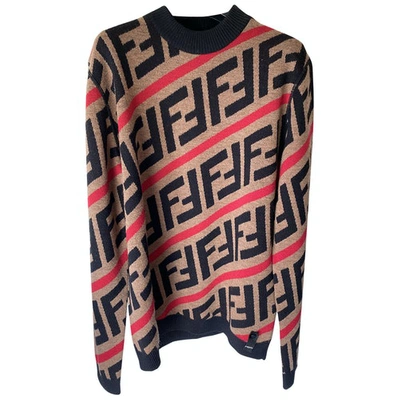 Pre-owned Fendi Brown Wool Knitwear & Sweatshirts