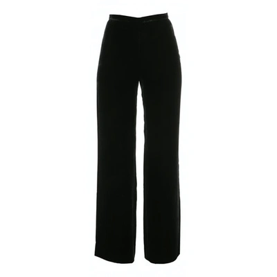 Pre-owned Etro Large Pants In Black