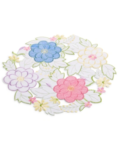 Shop Elrene Closeout!  Springtime Fever 15" Round Placemat In Multi