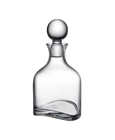 Shop Nude Glass Arch Whisky Bottle Set In Clear