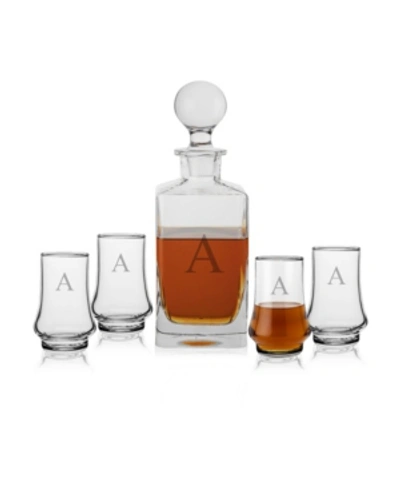 Shop Cathy's Concepts Personalized Classic 5 Piece Whiskey Decanter Set In No Color A