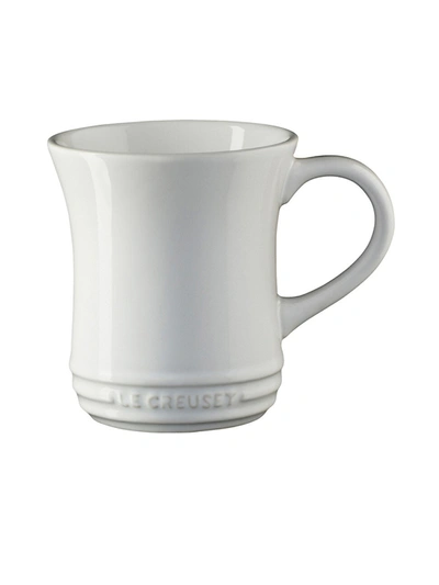 Shop Le Creuset Glazed Tea Mug In White