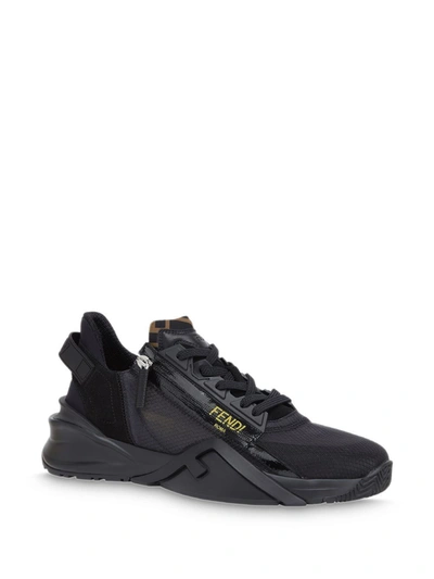 Shop Fendi Sneakers In Nero